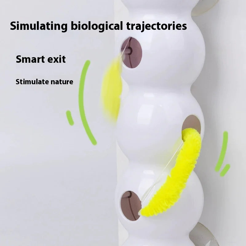 Interactive Feather Cat Toy